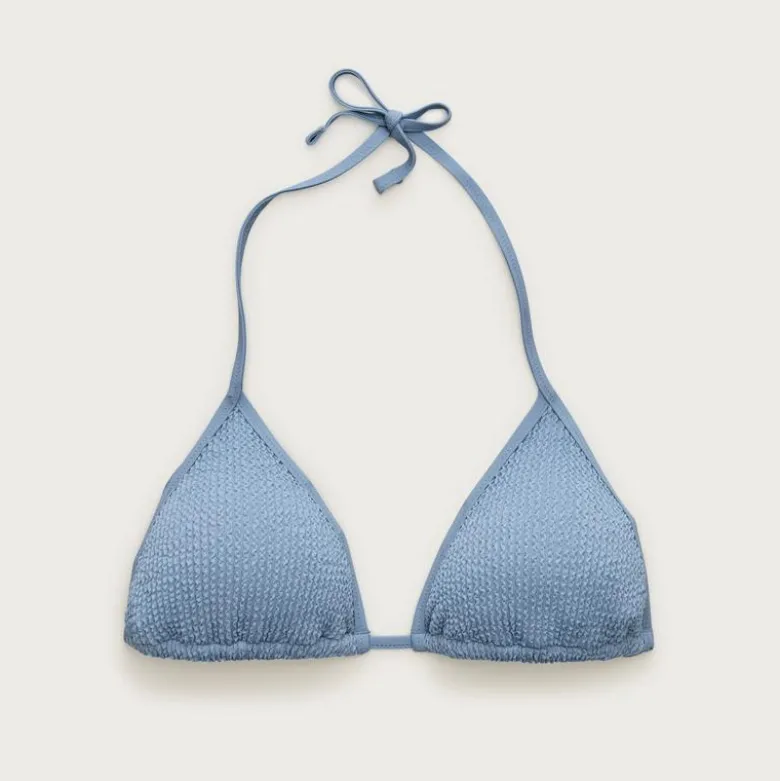 Scrunchie string bikini top