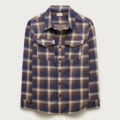 Seaboard soft-knit shirt in plaid