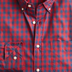 Secret Wash cotton poplin shirt