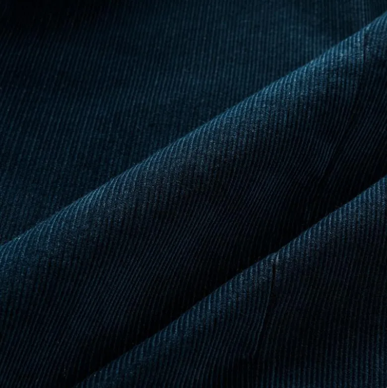 Shawl-collar lounge jacket in Italian corduroy