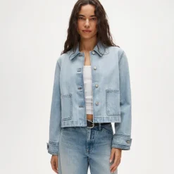 Short Barn Jacket™ in denim