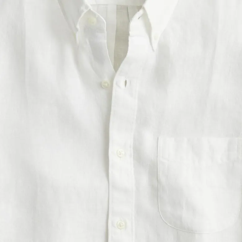 Short-sleeve Baird McNutt Irish linen shirt
