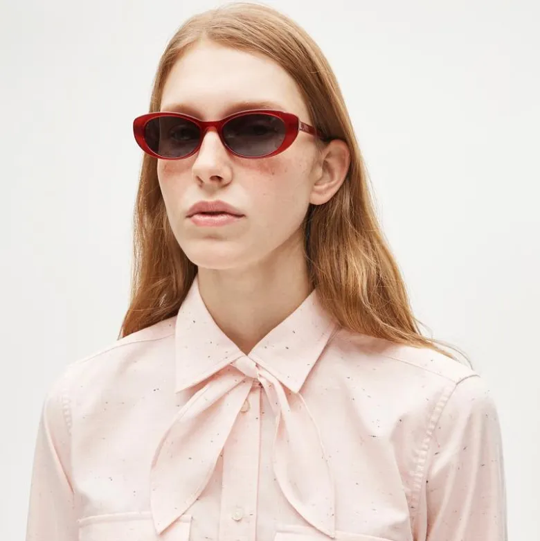 Sirena oval sunglasses