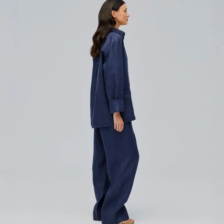 SLEEPER unisex linen shirt