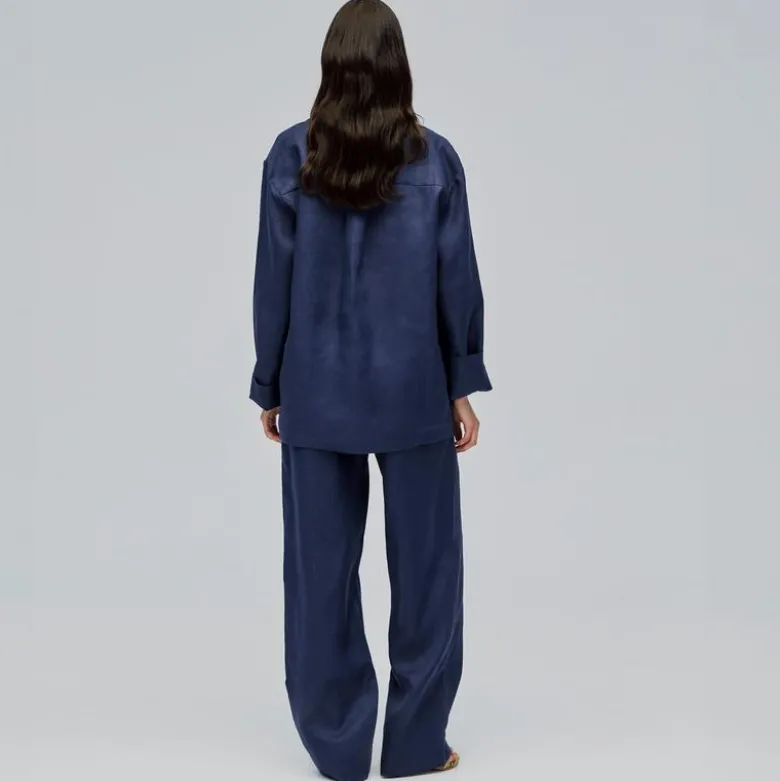 SLEEPER unisex linen shirt
