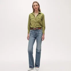 Slim bootcut jean