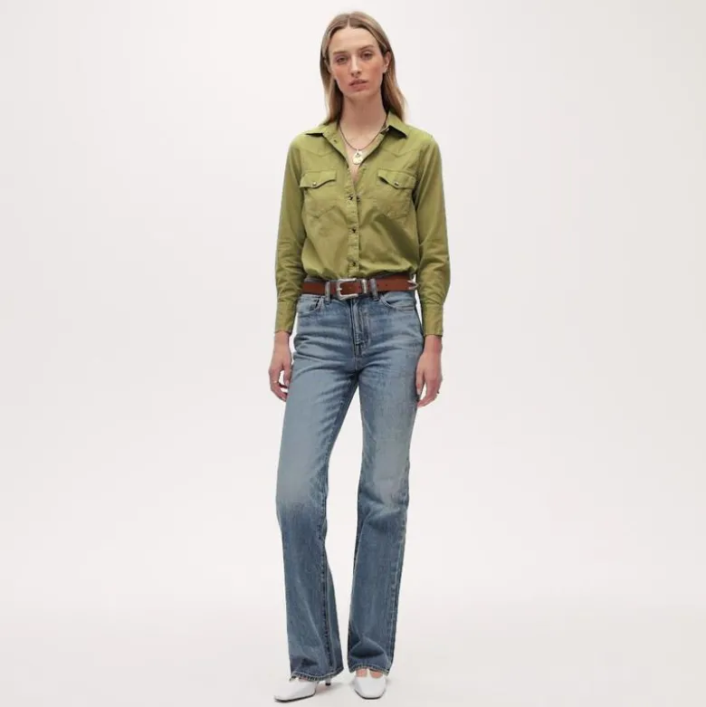 Slim bootcut jean