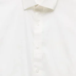 Slim Bowery performance stretch dress shirt with spread collar