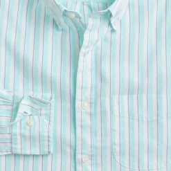 Slim Broken-in organic cotton oxford shirt