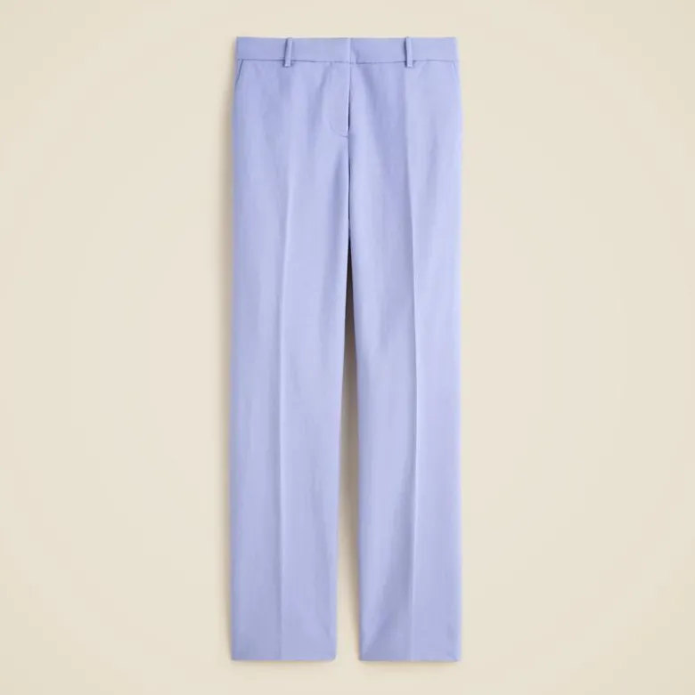 Slim-fit trouser in sateen