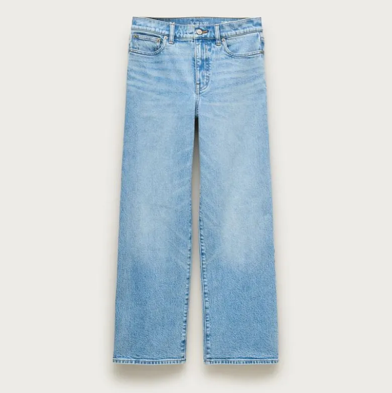 Slim-wide jean in semi-stretch