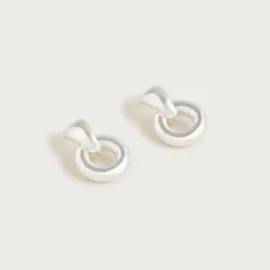 Small door knocker earrings