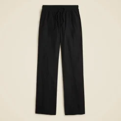 Soft rib wide-leg pant
