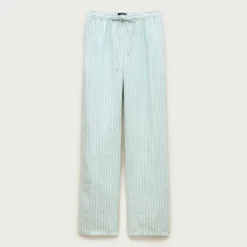 Soleil pant in striped linen