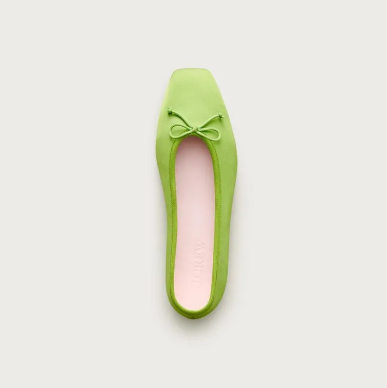 Sophie ballet flats in satin