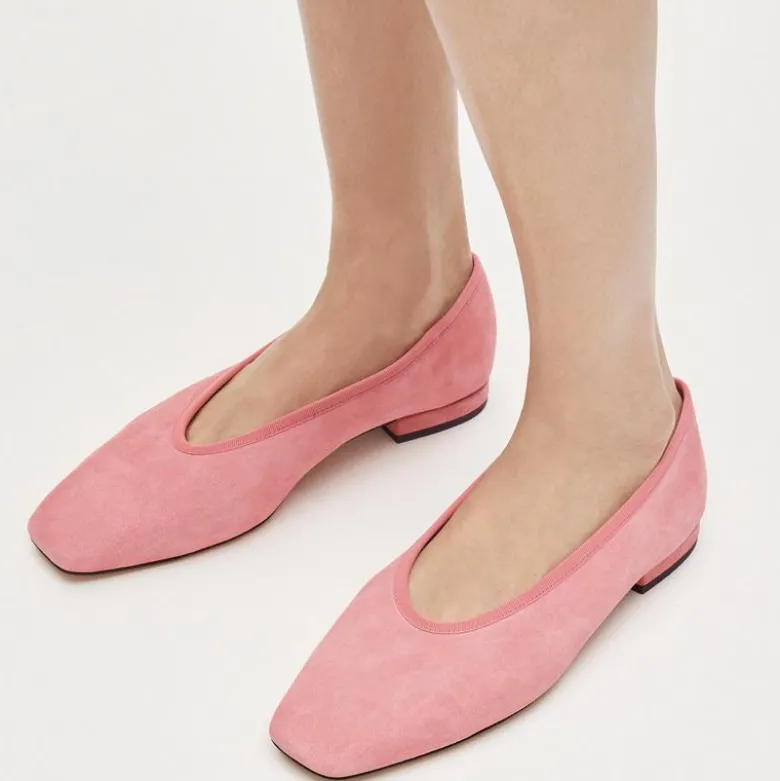 Sophie ballet flats in suede