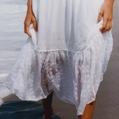 Sorrento dress in cotton voile