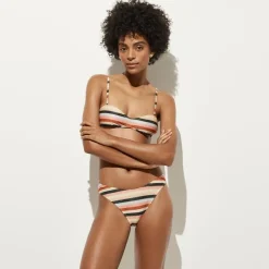 Sparkle bikini bottom in stripe