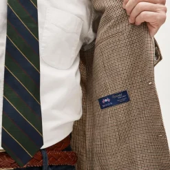 Sportcoat in English linen-wool blend