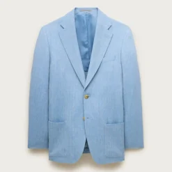 Sportcoat in English linen-wool blend
