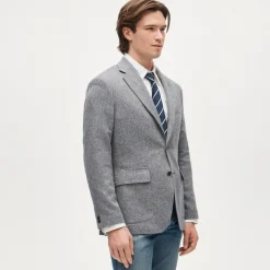 Sportcoat in Irish silk-cotton blend