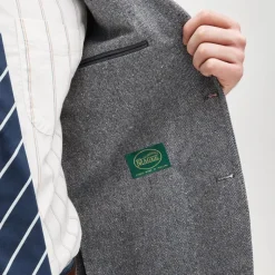 Sportcoat in Irish silk-cotton blend