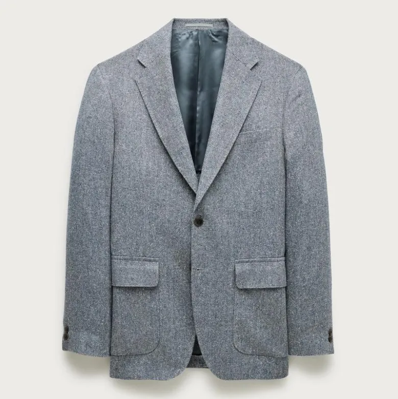 Sportcoat in Irish silk-cotton blend