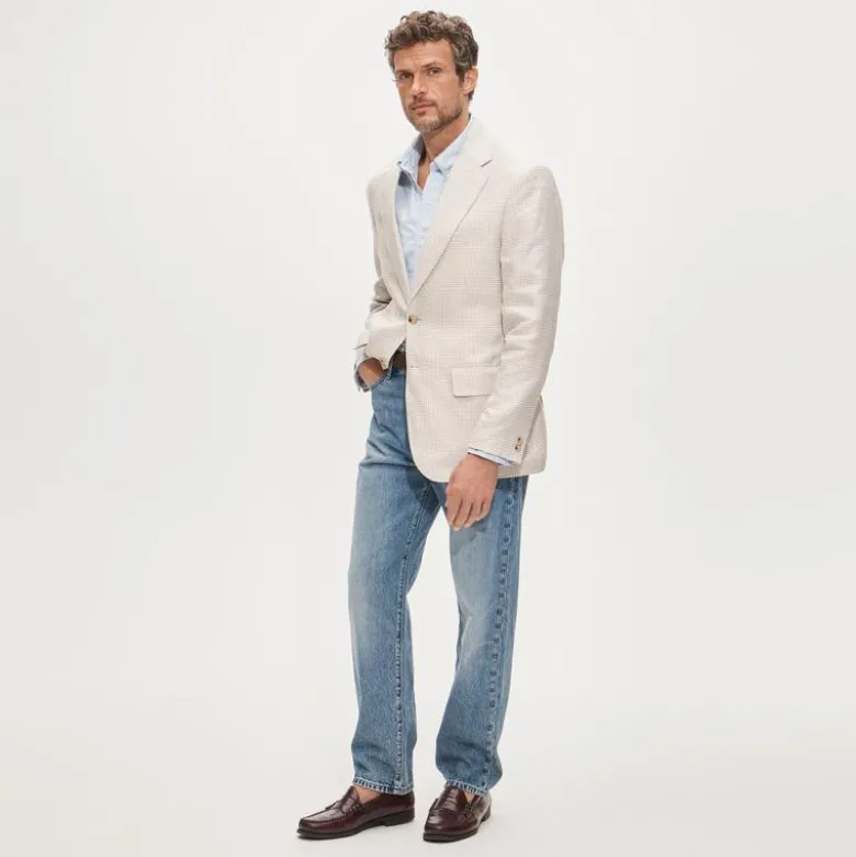 Sportcoat in linen twill