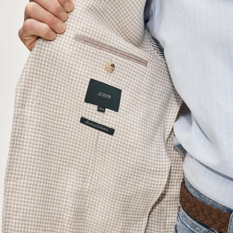 Sportcoat in linen twill