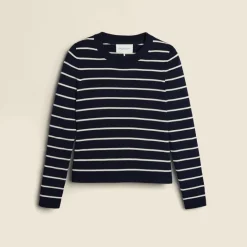 State of Cotton NYC Devon striped crewneck sweater