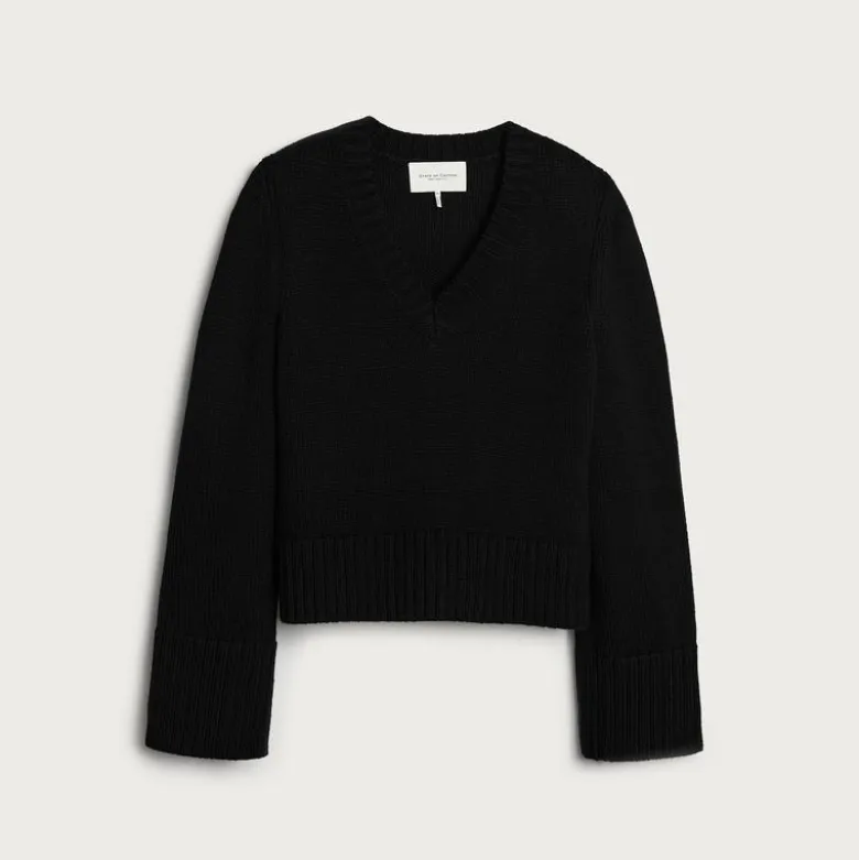 State of Cotton NYC Easton V-neck pullover sweater