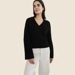 State of Cotton NYC Easton V-neck pullover sweater