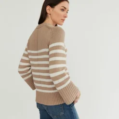 State of Cotton NYC Kittery sweater in stripe
