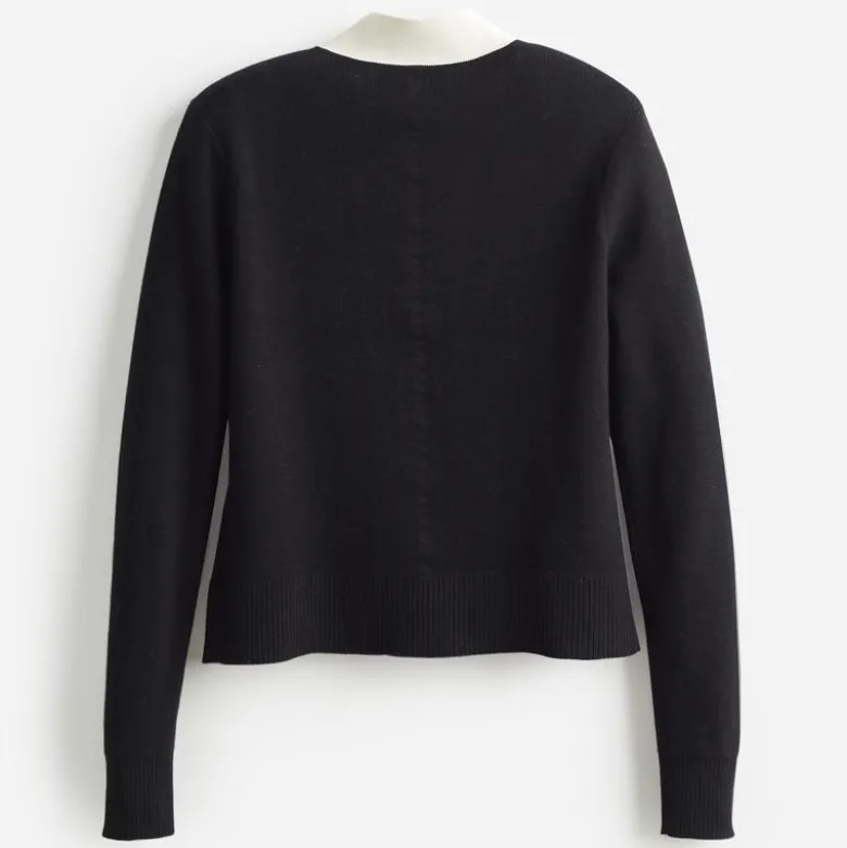 State of Cotton NYC Perry tipped cardigan sweater