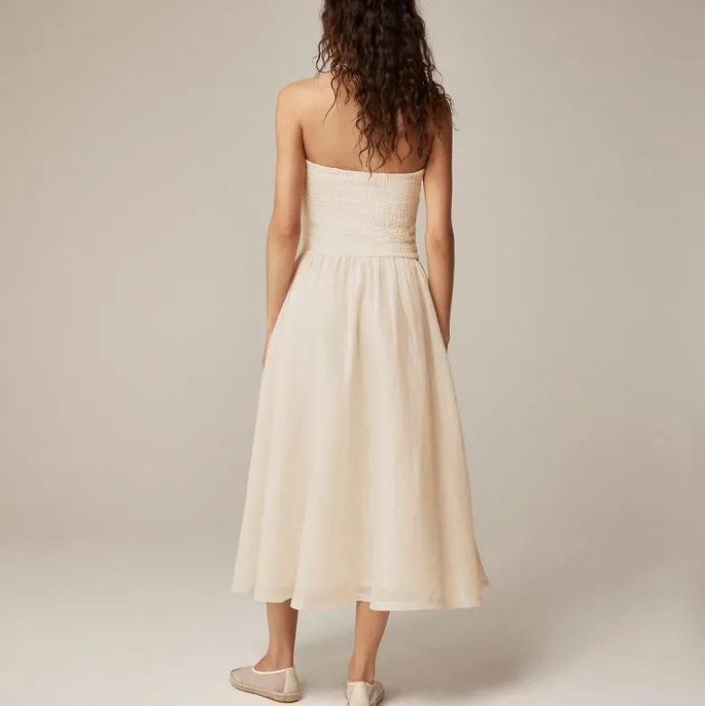 Strapless mixy dress