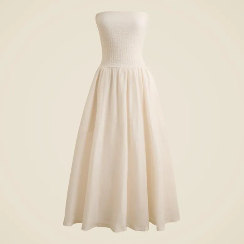 Strapless mixy dress