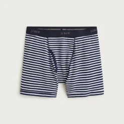 Stretch 4" boxer briefs in stripe