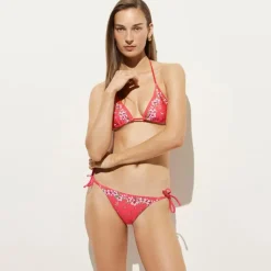 String bikini bottom in map-print Classic Sculpt™