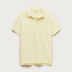 Sueded cotton polo shirt