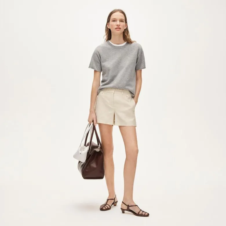 Suit short in Gramercy linen blend