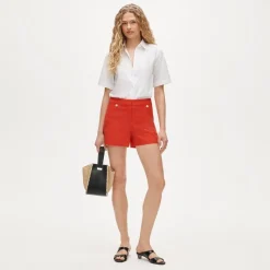 Suit short in Gramercy linen blend