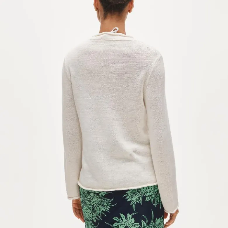 Summer Rollneck™ sweater in linen blend