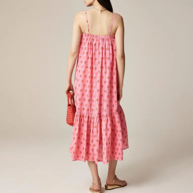 SZ Blockprints™ X J.Crew tiered dress
