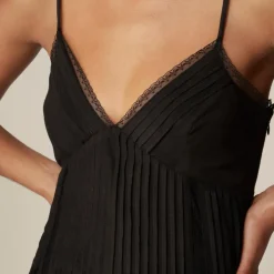 Tall Milano dress in cotton voile