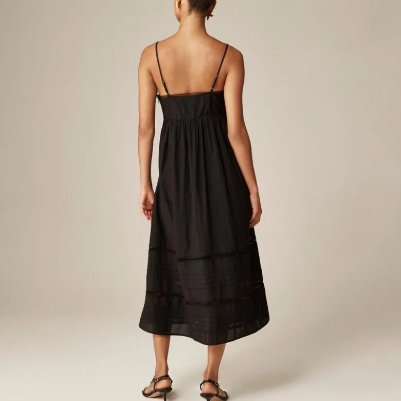 Tall Milano dress in cotton voile