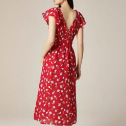 Tall Palermo dress in ramie