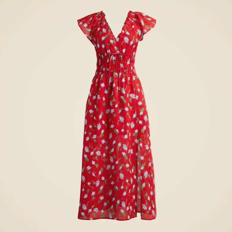 Tall Palermo dress in ramie