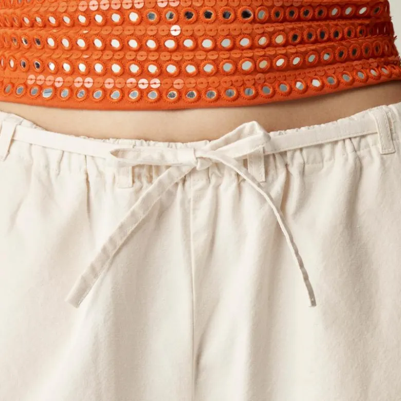 Tall relaxed utility pant in cotton blend
