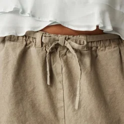 Tall relaxed utility pant in cotton blend