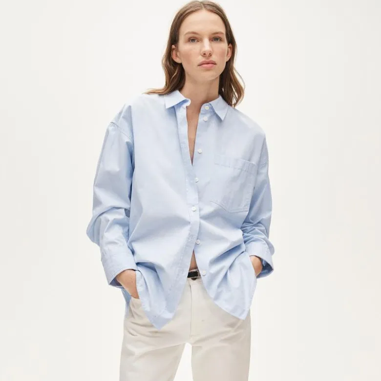 Étienne oversized shirt in lightweight oxford